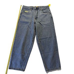 Chubbies Relaxed Fit Jeans Mens 32 Blue Denim Wide Leg Baggy Skater Cargo